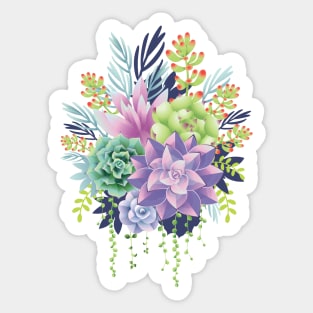 Succulents Sticker